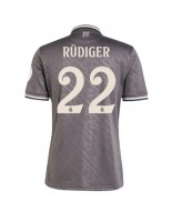 Real Madrid Antonio Rudiger #22 Kolmaspaita 2024-25 Lyhythihainen